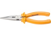 Длинногубцы SPARTA Classic, 160 мм, прямые шлифованные, пластмассовые рукоятки