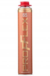 Пена монтажная PROFFLEX PRO 65л-Голд 850мл(923гр) лето (12шт)