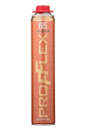 Пена монтажная PROFFLEX PRO 65л-Голд 850мл(930гр) зима (12шт)
