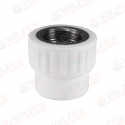 Муфта PP-R комбинированн белый Ду 40х1'' ВР VALFEX (30/6)