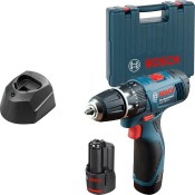 Дрель-шуруповерт акк. BOSCH GSR 120-LI (12В, 2х1,5Ач Li-Ion) 0.601.9F7.001